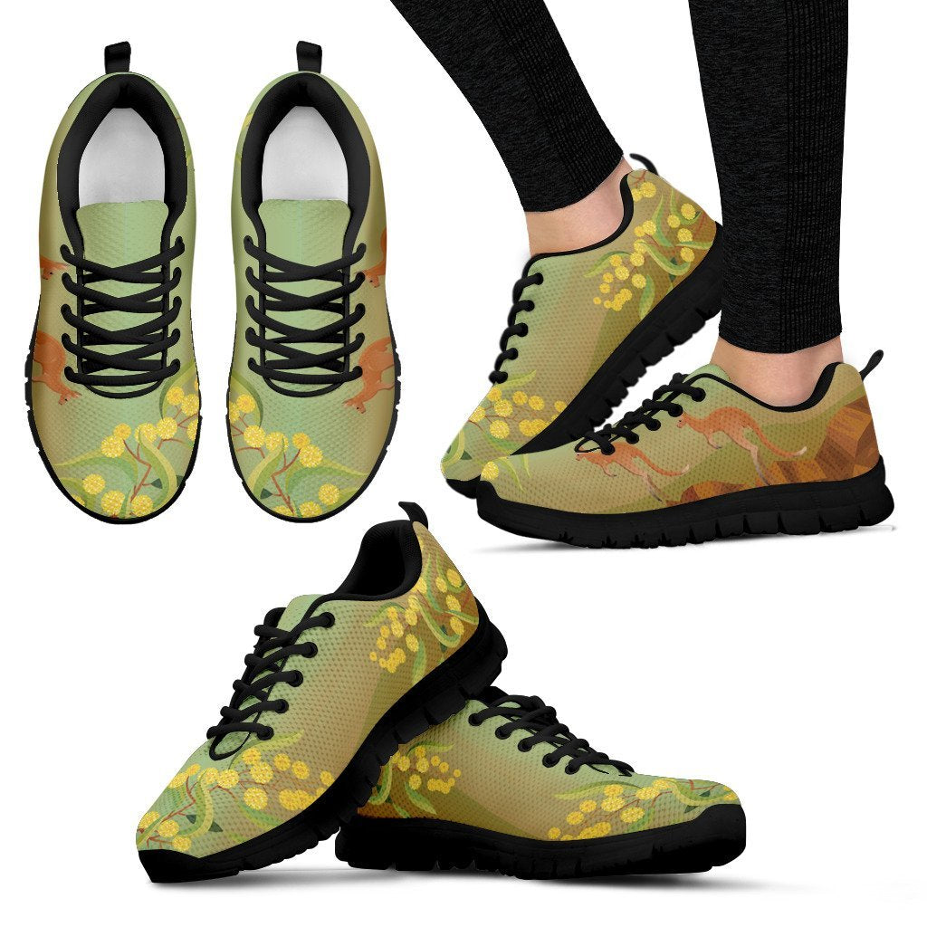 Australia Sneakers - Mimosa Shoes Painting - Unisex - Vibe Hoodie Shop