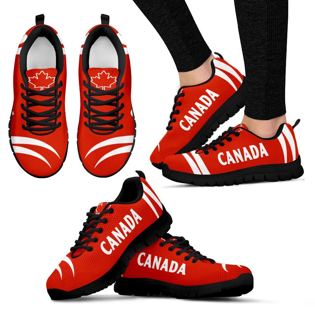 Canada Sneakers Maple Leaf - Monster Claws Style - Vibe Hoodie Shop