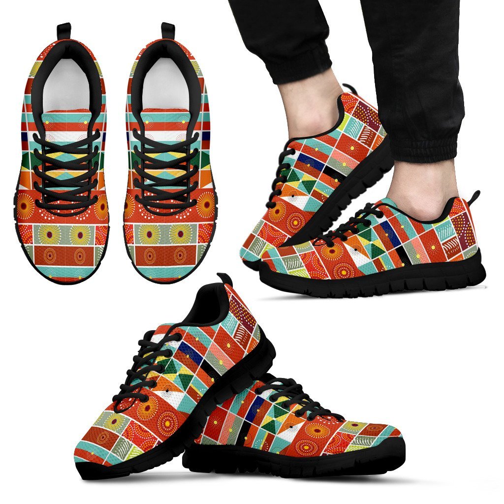 Aboriginal Sneakers, Indigenous Patterns Shoes - Vibe Hoodie Shop