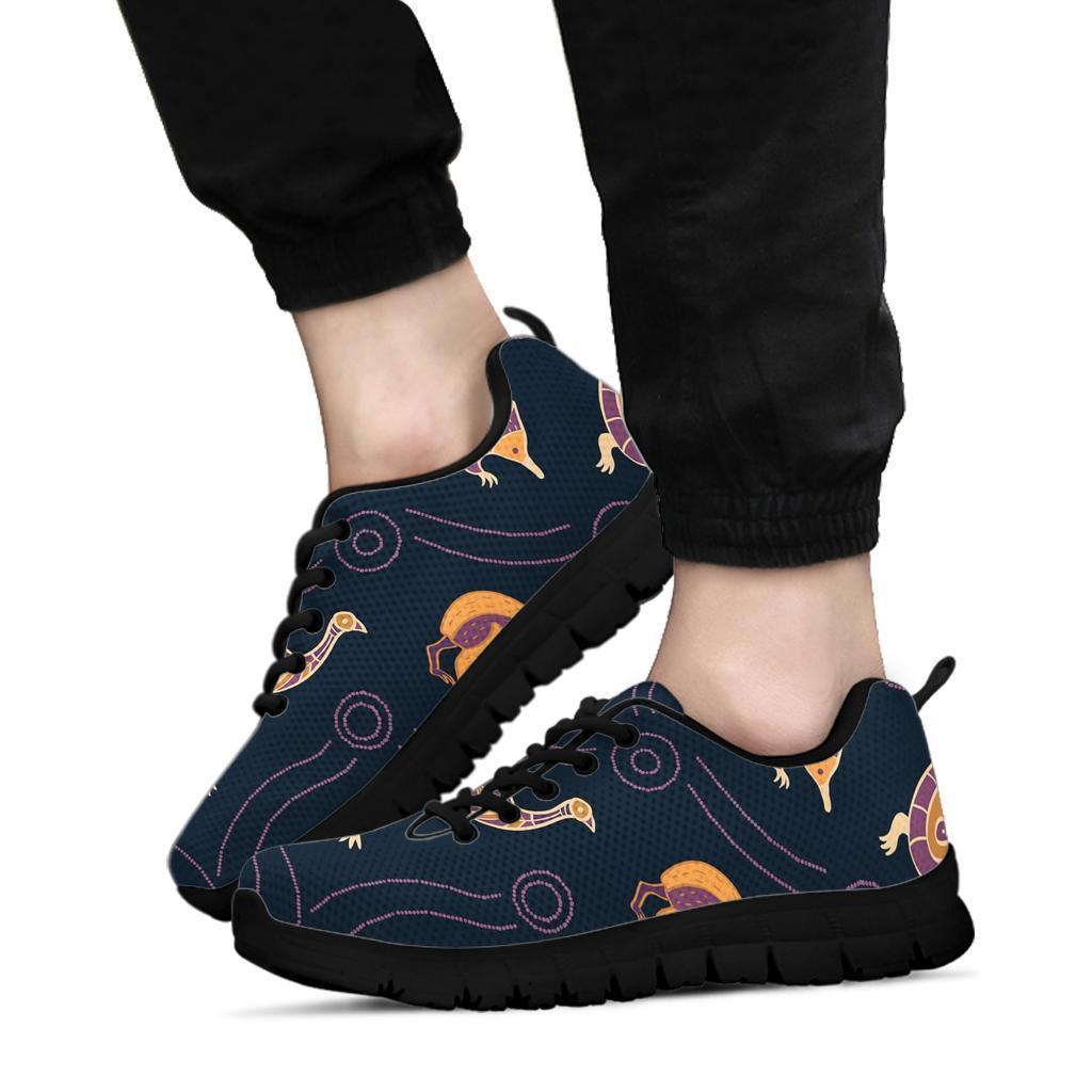 Sneakers - Indigenous Animals Patterns - Vibe Hoodie Shop