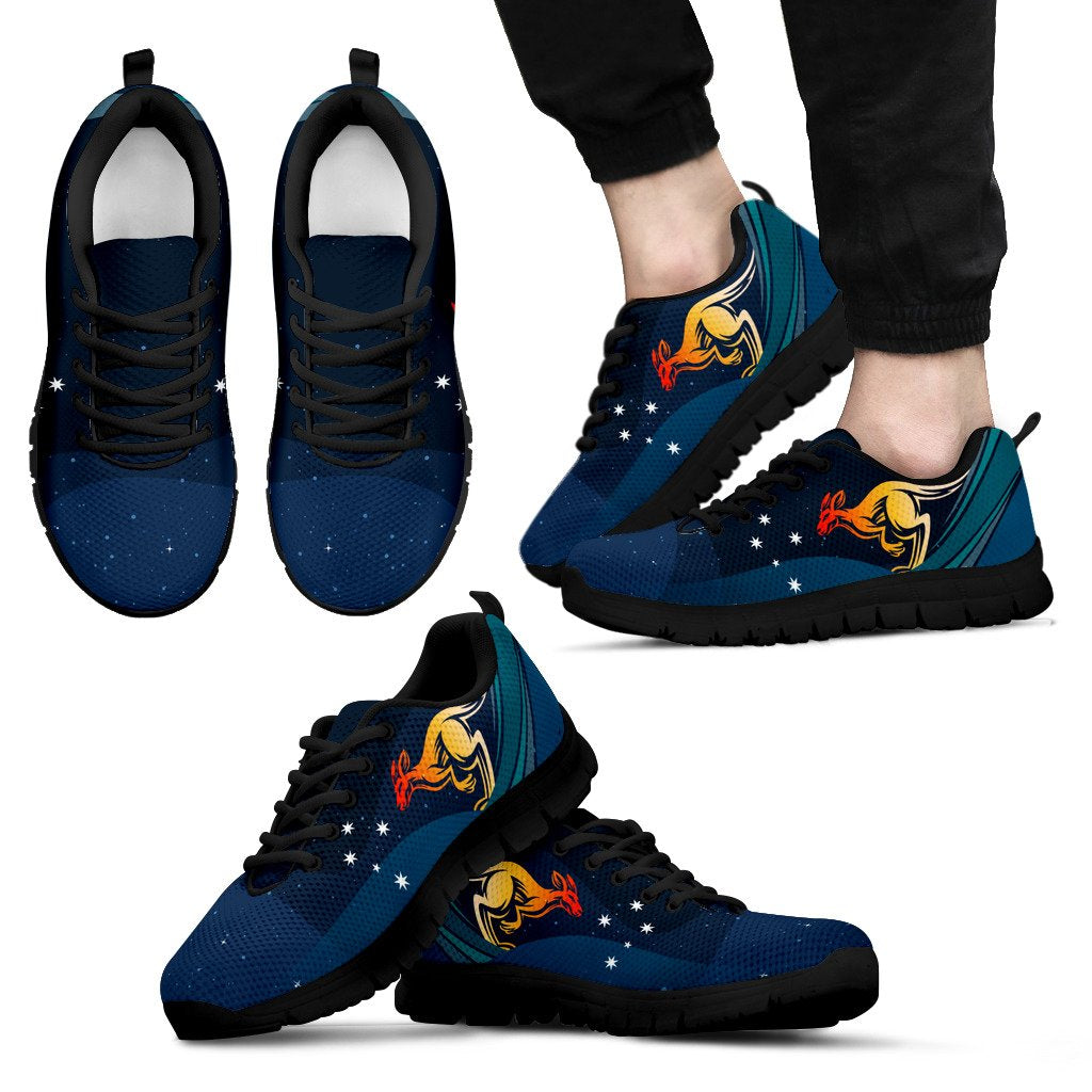 Sneakers - Kangaroo Shoes Night Sky - Unisex - Vibe Hoodie Shop