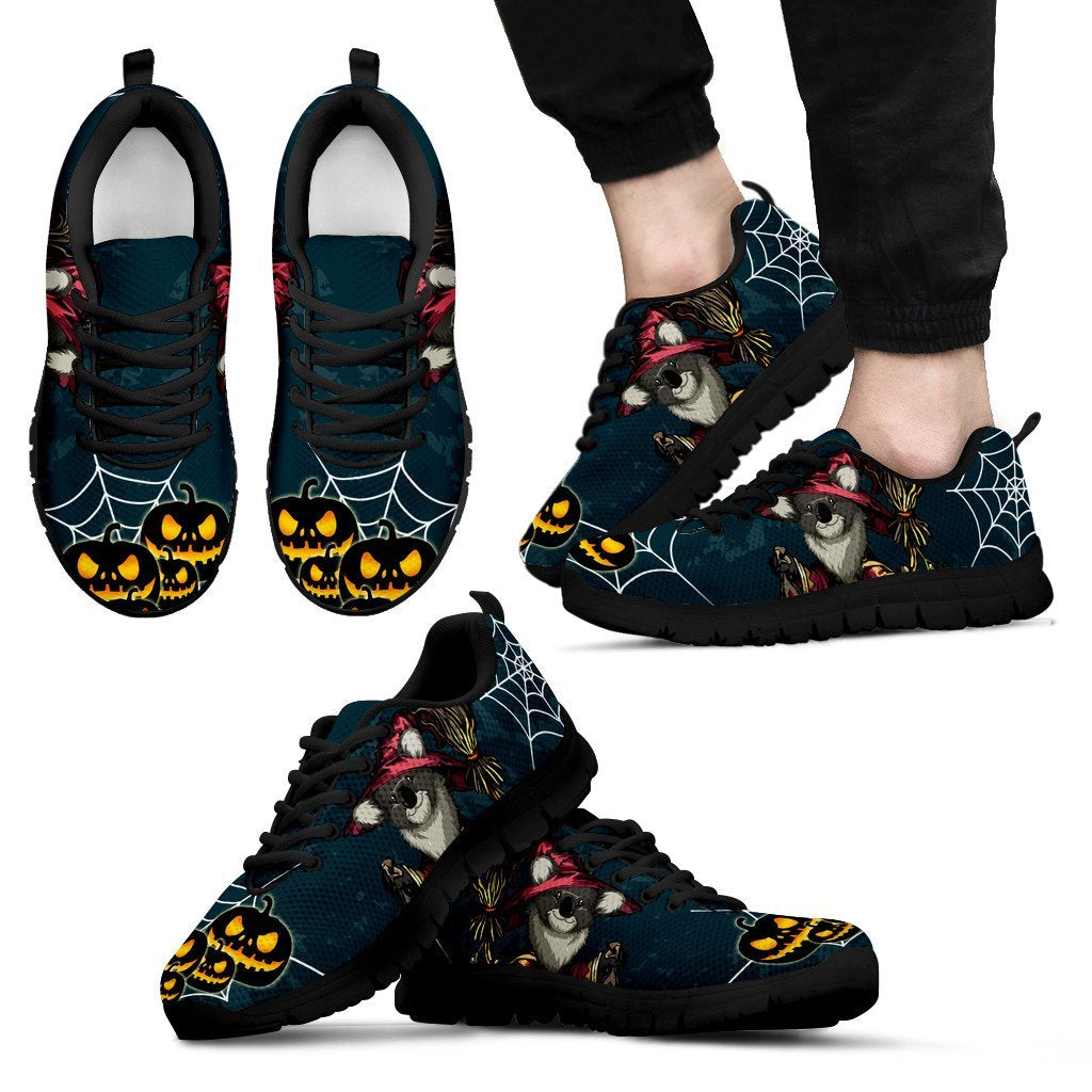 Halloween Sneakers - Koala Shoes Spiderweb - Unisex - Vibe Hoodie Shop