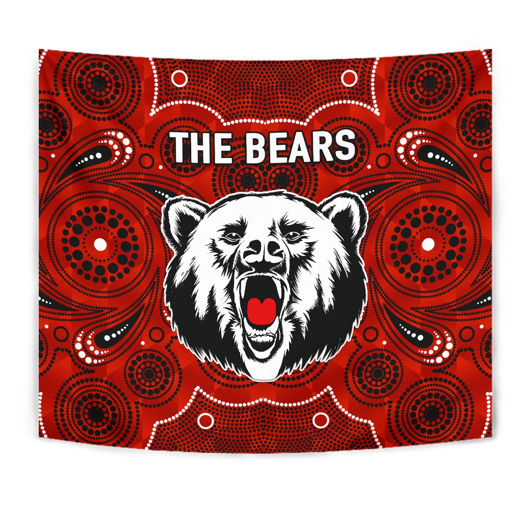 North Sydney Tapestry The Bears Indigenous - Vibe Hoodie Shop