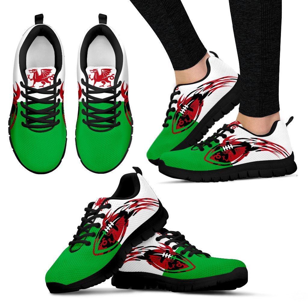 Wales Rugby Men's / Women's Sneakers (Shoes) - Vibe Hoodie Shop