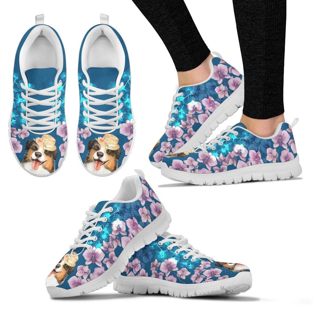 Dog Sneakers - Shepherd Shoes Orchid - Unisex - Vibe Hoodie Shop