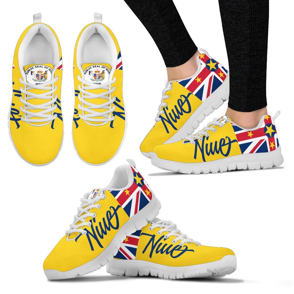 Niue Islands Love Men's / Women's Sneakers (Shoes) - Vibe Hoodie Shop