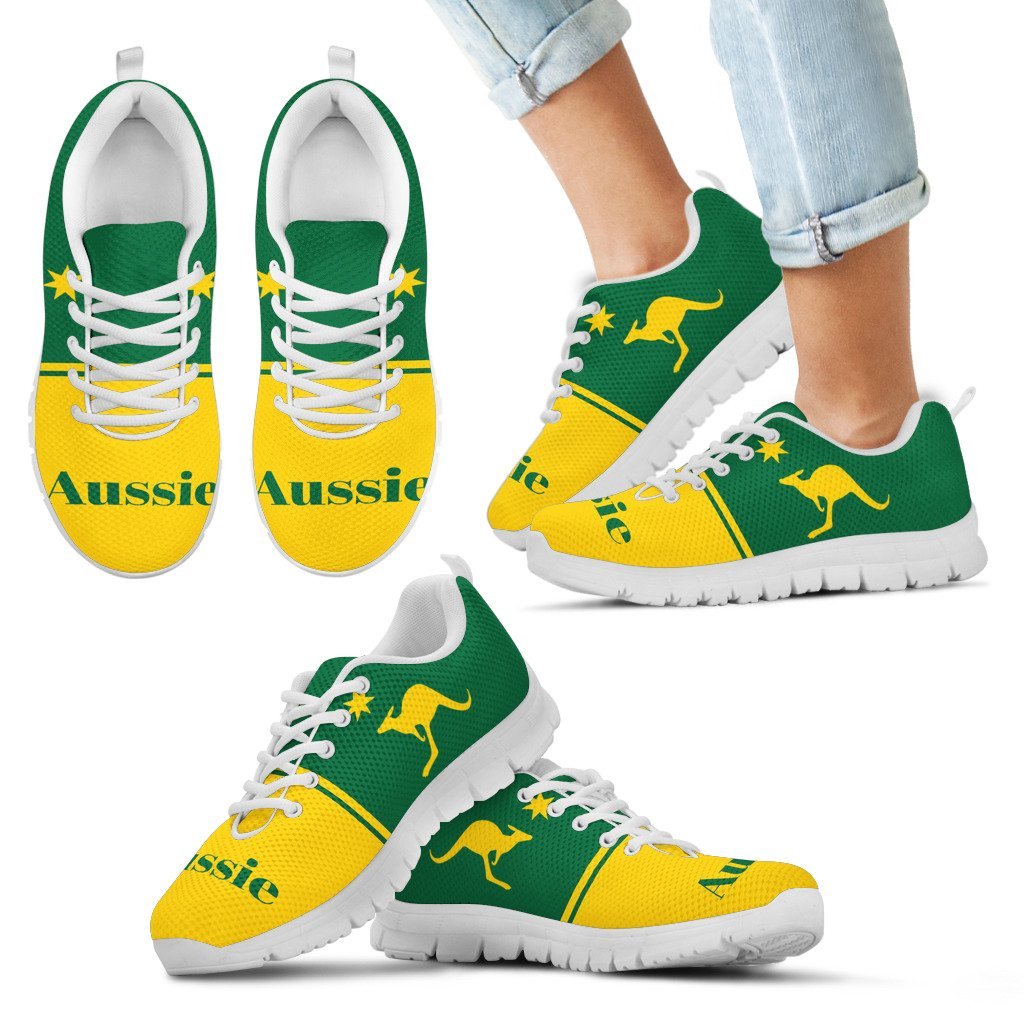 Sneakers - Kangaroo Shoes Rugby Aussie - Unisex - Vibe Hoodie Shop