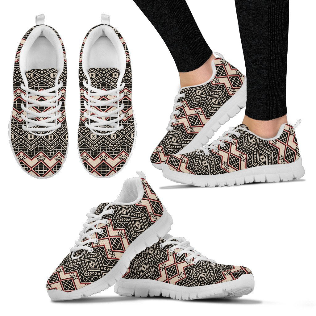 Fiji Sneakers - Fijian Pattern Shoes - Vibe Hoodie Shop