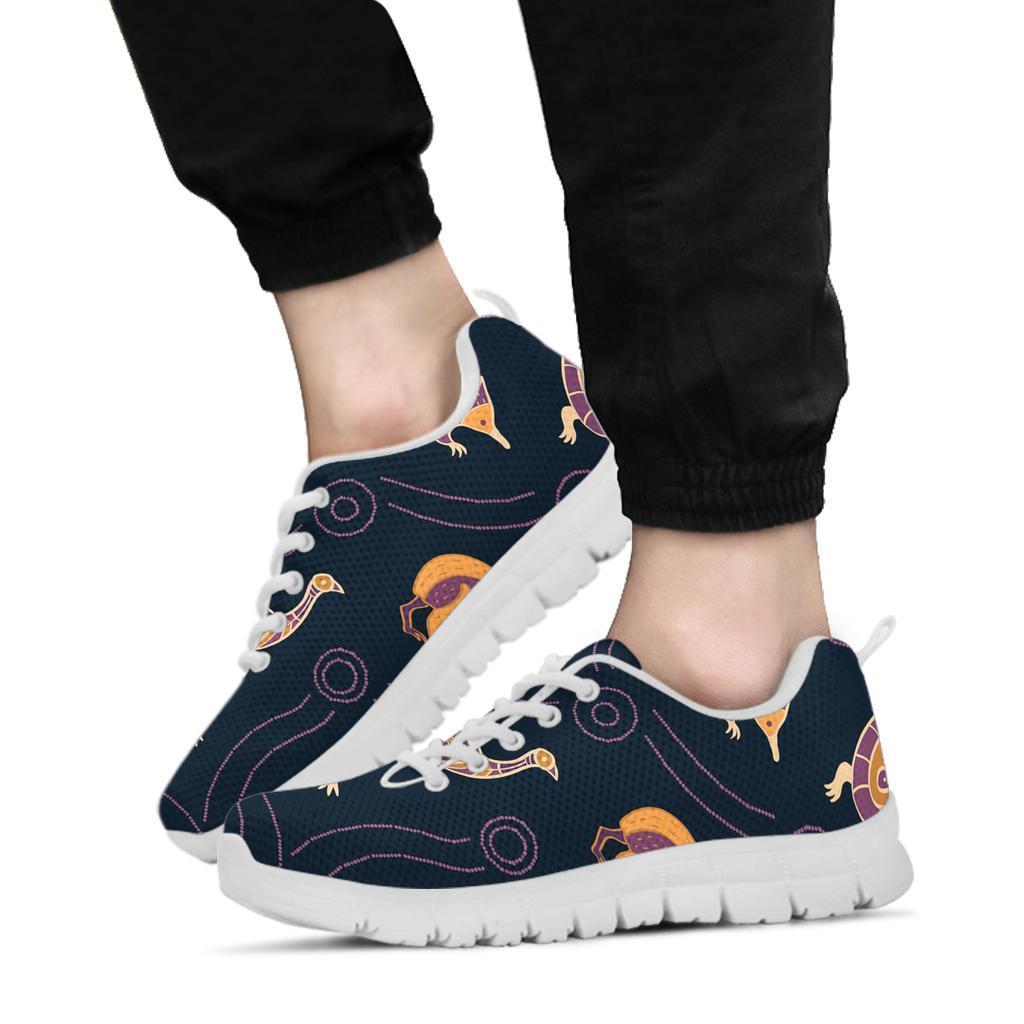 Sneakers - Indigenous Animals Patterns - Vibe Hoodie Shop