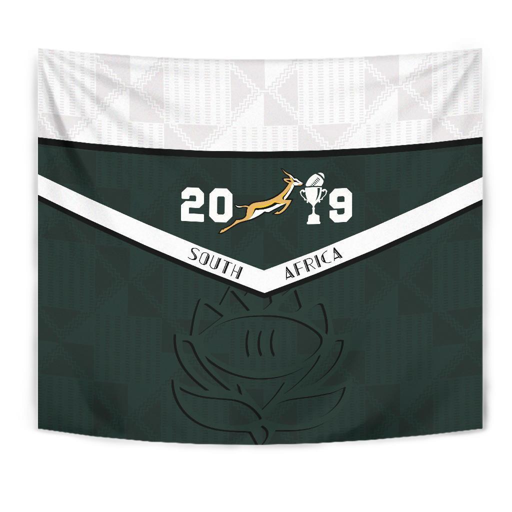 South Africa Springboks Champion 2019 Tapestry - Vibe Hoodie Shop