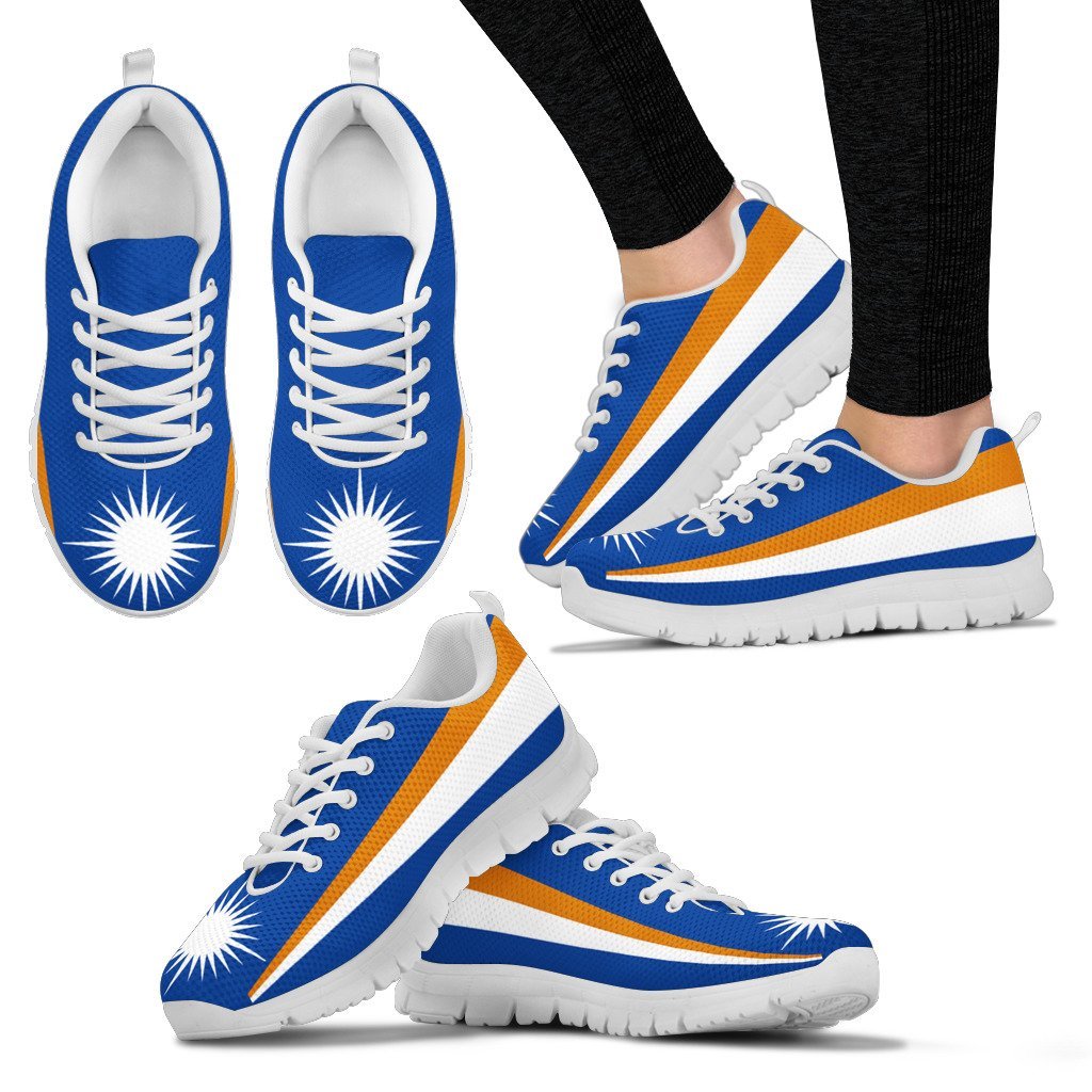 Marshall Islands Flag (Men's / Women's) Sneakers - Vibe Hoodie Shop