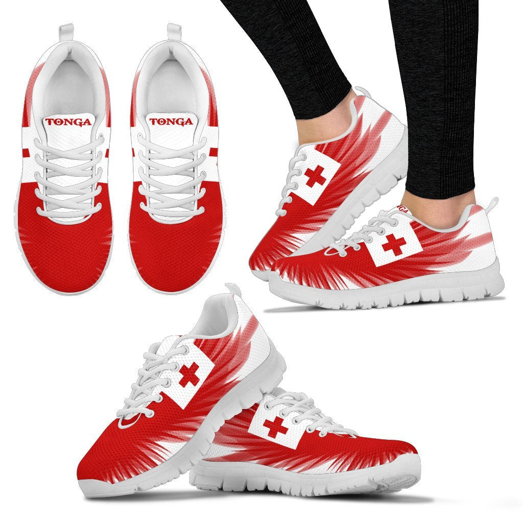 Tonga Flying Flag Wings Sneakers - Vibe Hoodie Shop