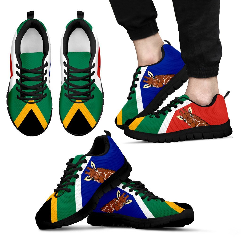 South Africa Giraffe Sneakers - Vibe Hoodie Shop