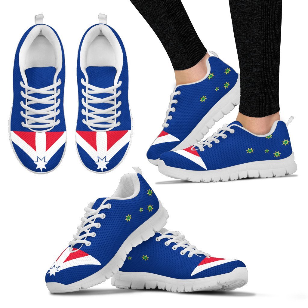 Sneakers - Aus Flag Shoes Southern Cross - Unisex - Vibe Hoodie Shop