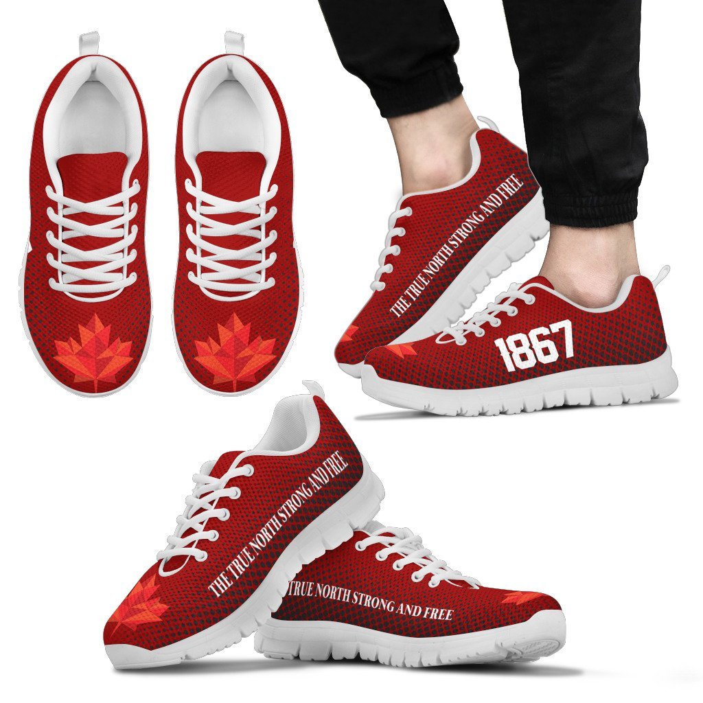 Canada Day Since 1867 Sneakers - Vibe Hoodie Shop