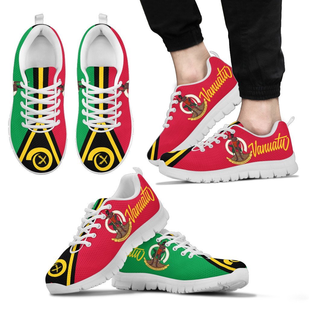 Vanuatu Islands Men's / Women's Sneakers (Shoes) - Vibe Hoodie Shop