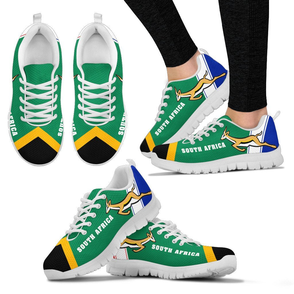 South Africa Flag Sneakers - Vibe Hoodie Shop