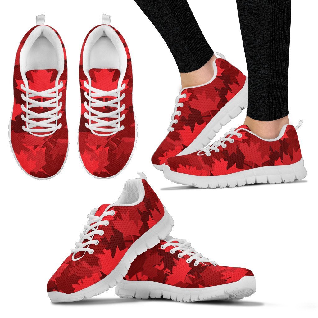 Canada Shoes - Maple Leaf Sneakers - Vibe Hoodie Shop