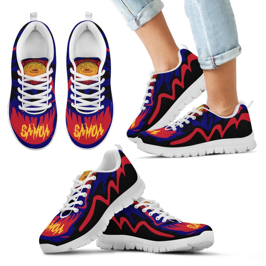 American Samoa Sneakers - Crazy Style - Vibe Hoodie Shop