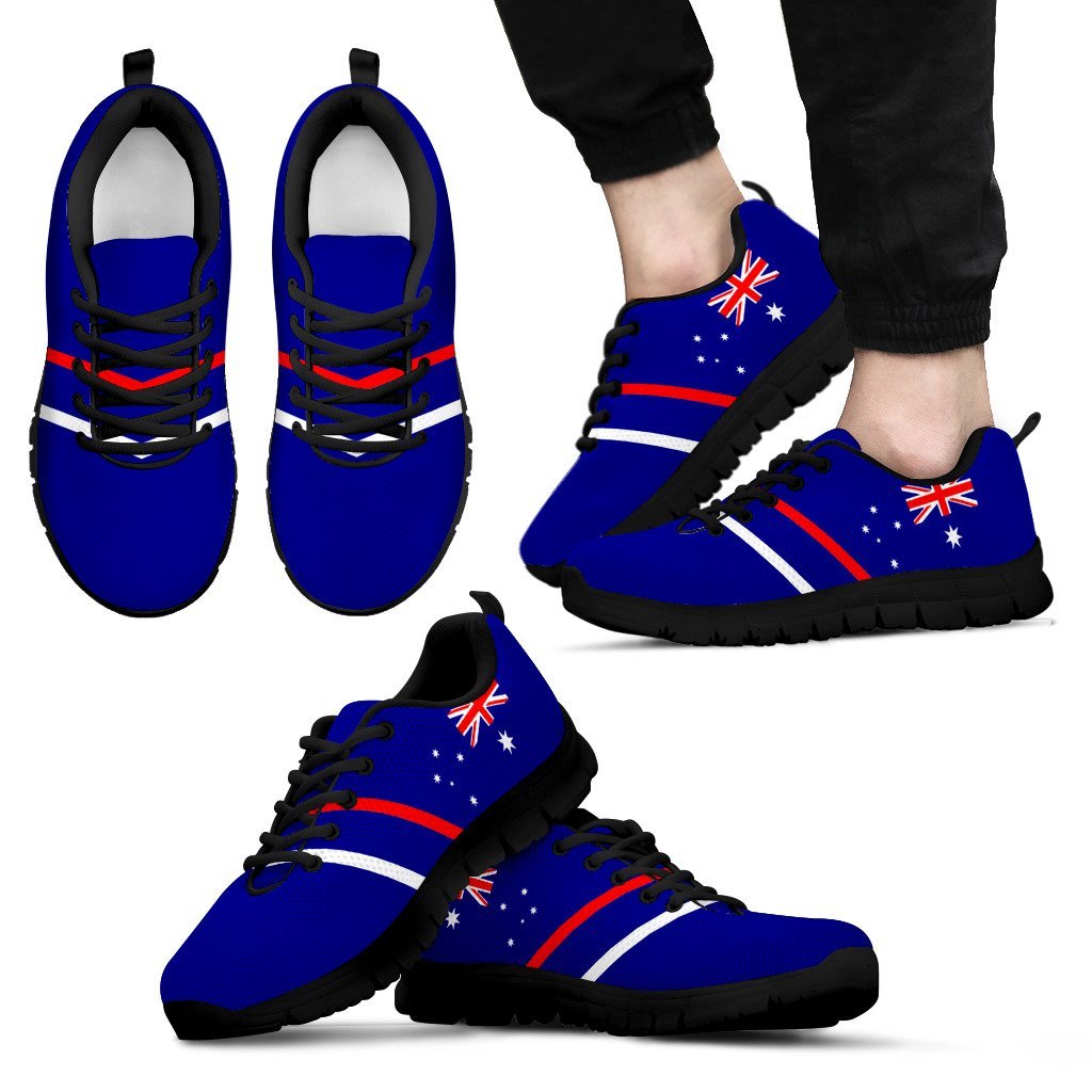 Sneakers - Aus Flag Shoes Ver03 - Unisex - Vibe Hoodie Shop