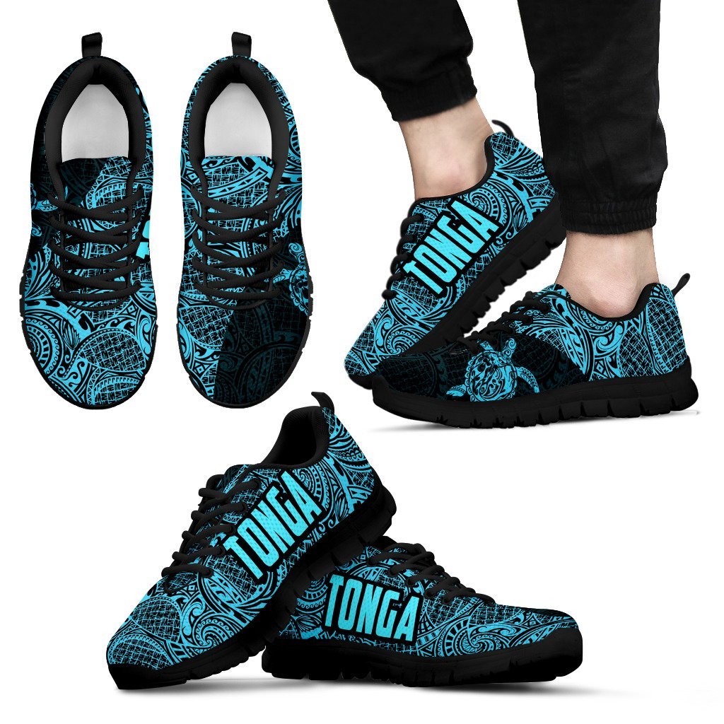 Tonga Shoes - Tonga Sneakers Polynesian Pattern 03 - Vibe Hoodie Shop