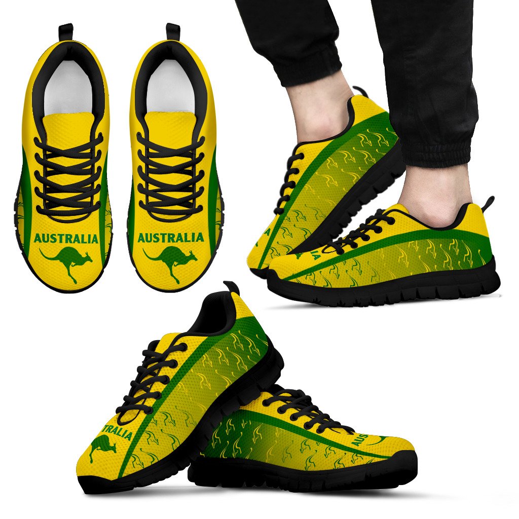 Australia Sneakers - Kangaroo Shoes National Color - Unisex - Vibe Hoodie Shop