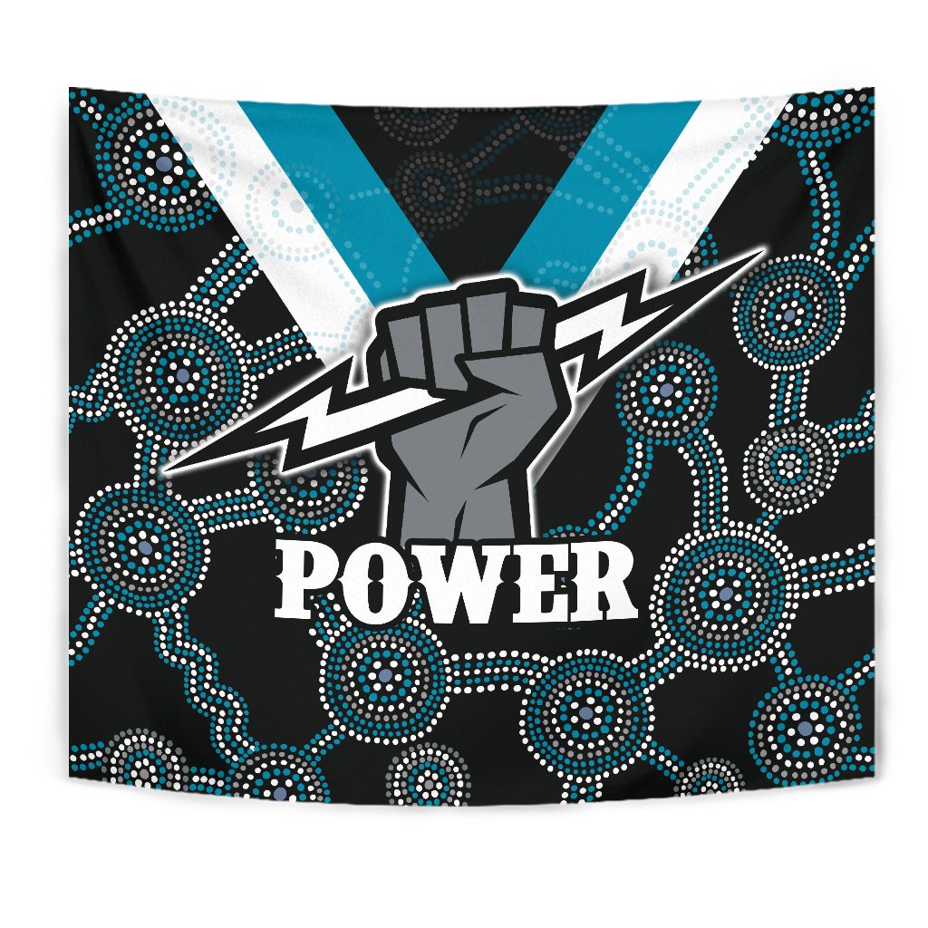 Port Adelaide Tapestry Power - Vibe Hoodie Shop