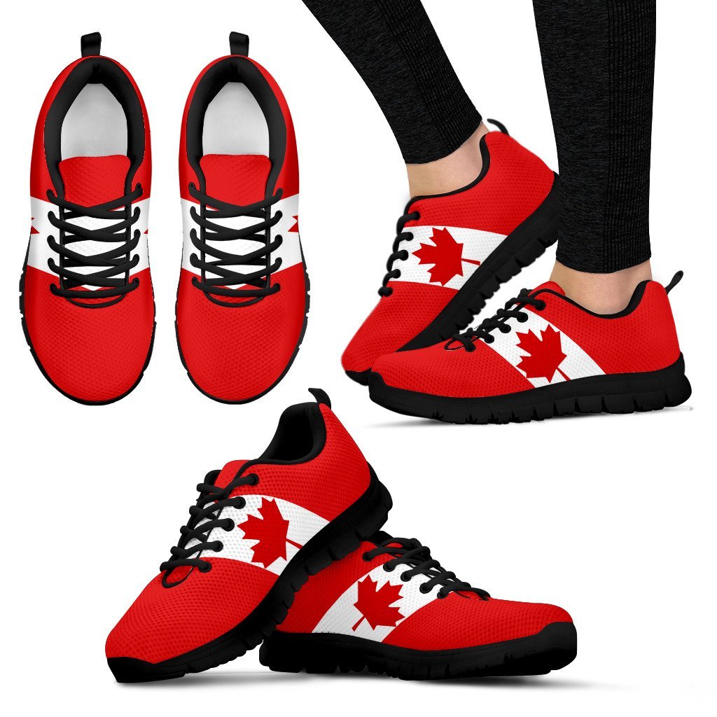 Canada Maple Leaf Sneakers 03 - Vibe Hoodie Shop