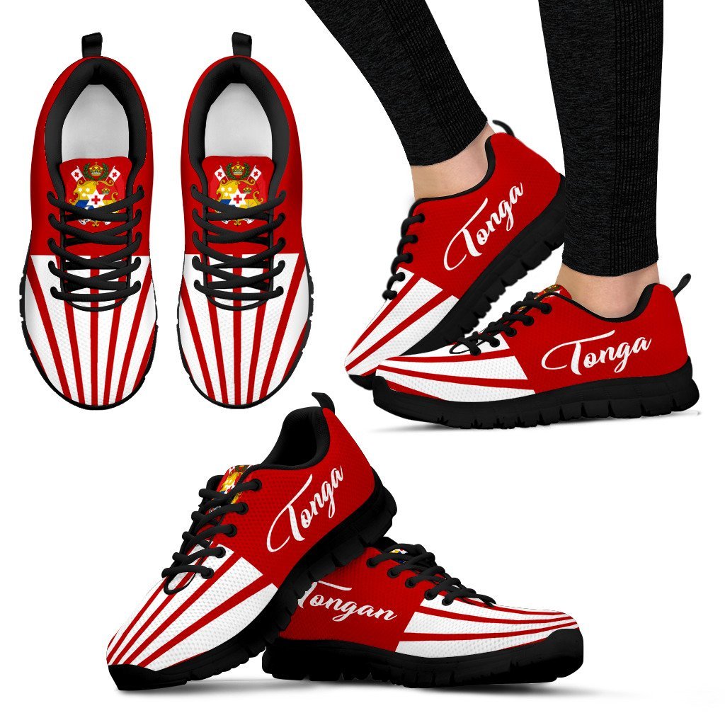 Tonga Coat Of Arms Sneakers - Vibe Hoodie Shop