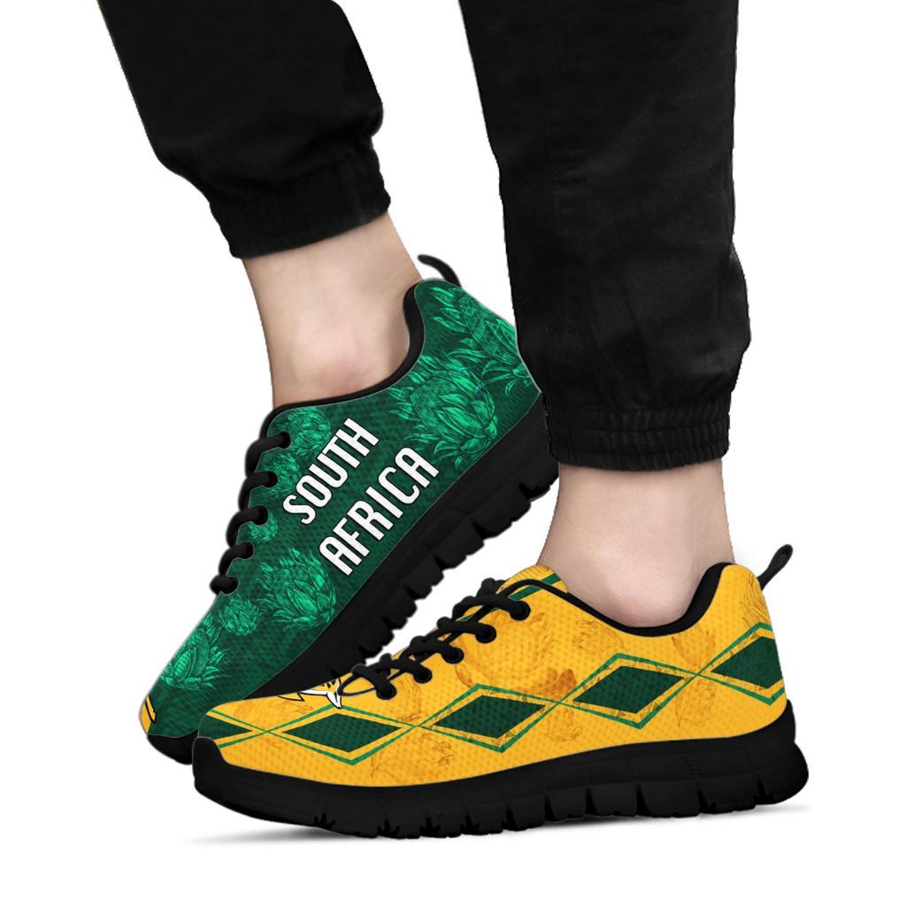 South Africa Sneakers Springboks Rugby Be Fancy - Vibe Hoodie Shop