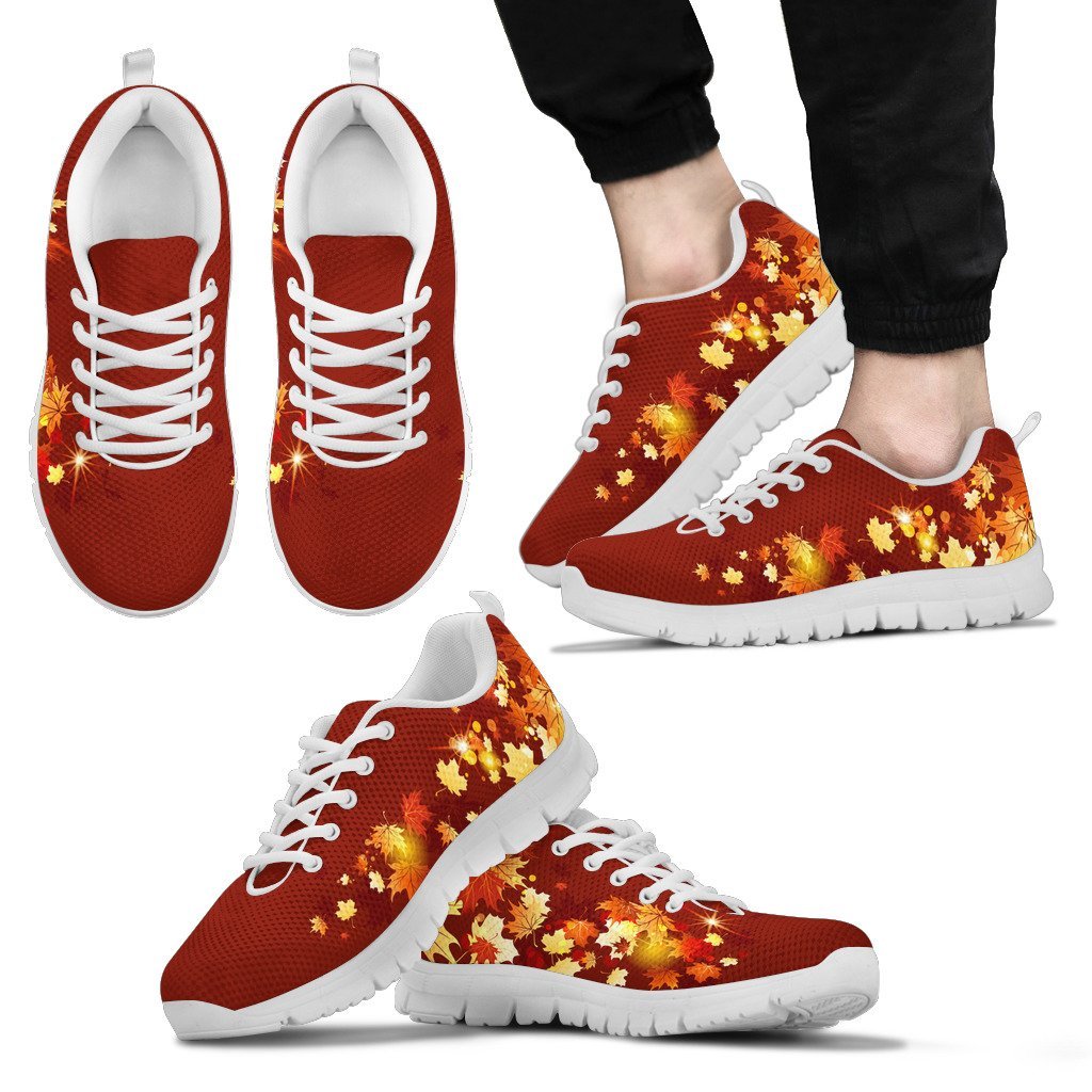 Canada Maple Leaf Sneakers - Vibe Hoodie Shop