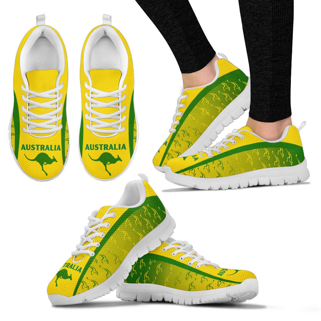 Australia Sneakers - Kangaroo Shoes National Color - Unisex - Vibe Hoodie Shop