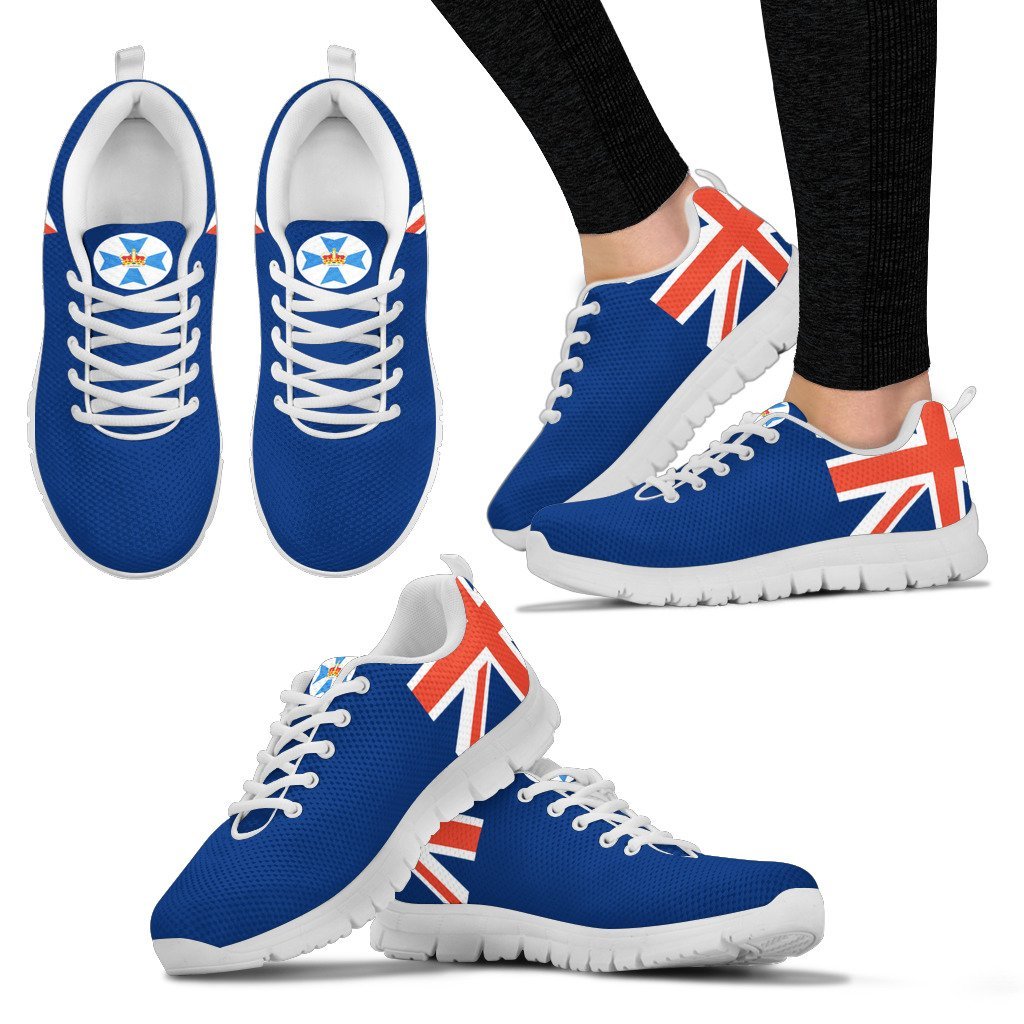 Sneakers - Aus Flag Shoes Queensland - Unisex - Vibe Hoodie Shop