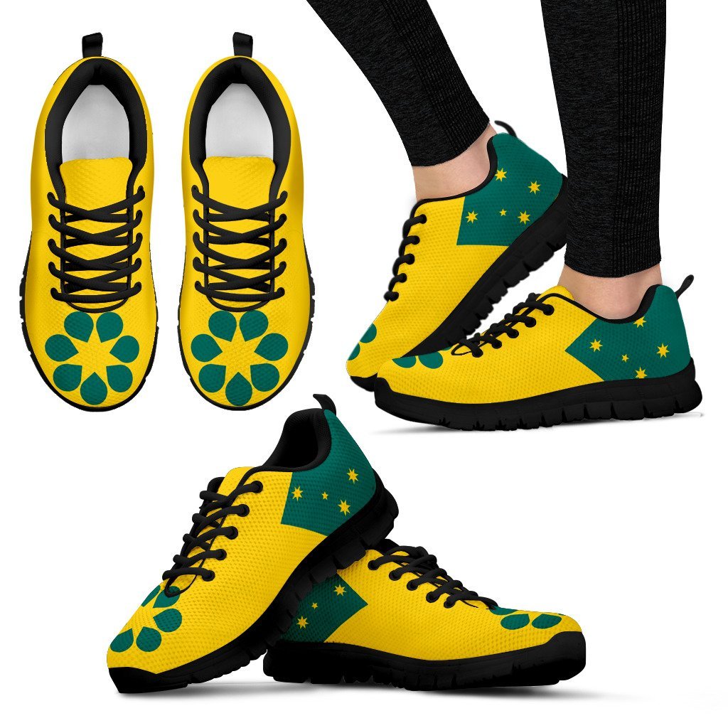 Sneakers - Southern Cross Australia Shoes National Colors - Unisex - Vibe Hoodie Shop