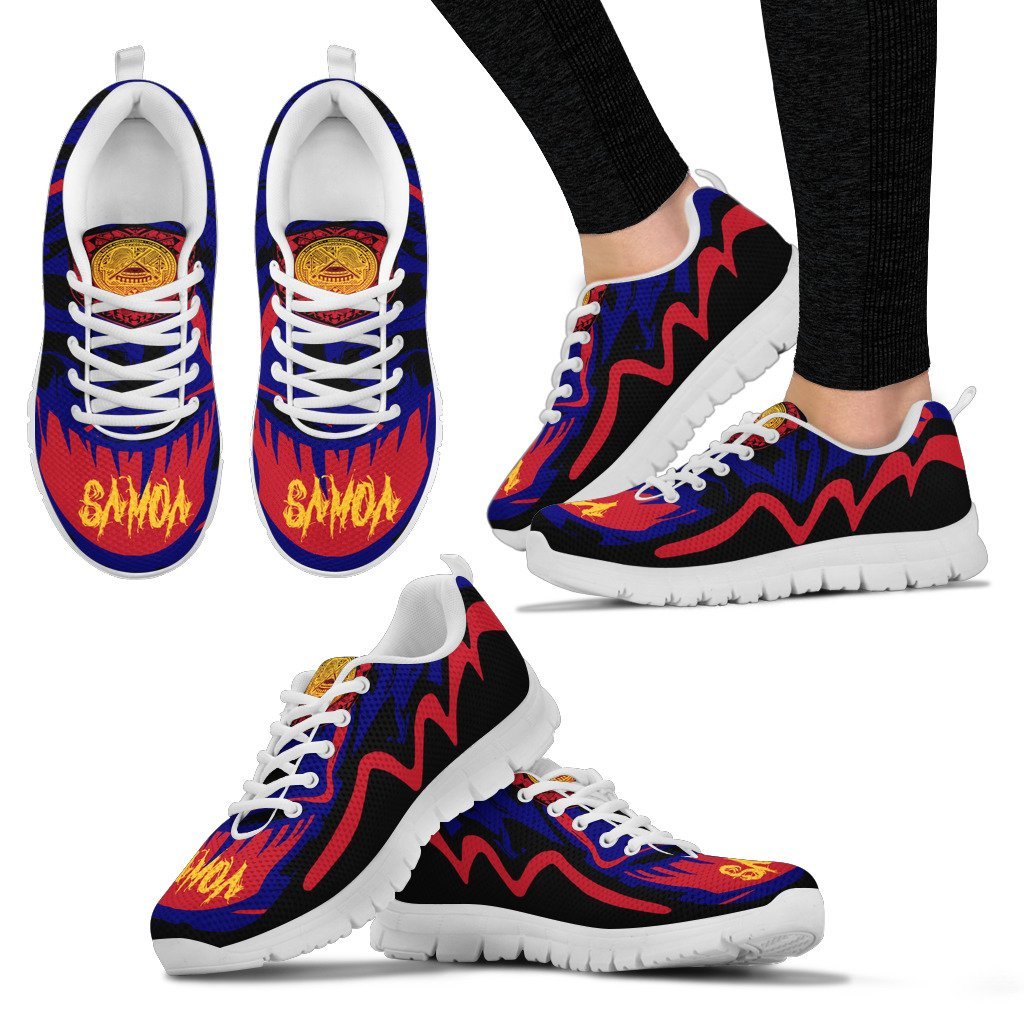 American Samoa Sneakers - Crazy Style - Vibe Hoodie Shop