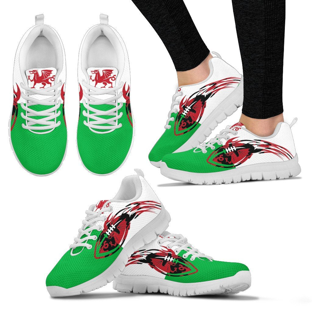 Wales Rugby Men's / Women's Sneakers (Shoes) - Vibe Hoodie Shop