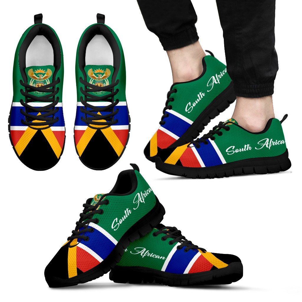 Coat Of Arms Of South Africa Sneakers 04 - Vibe Hoodie Shop