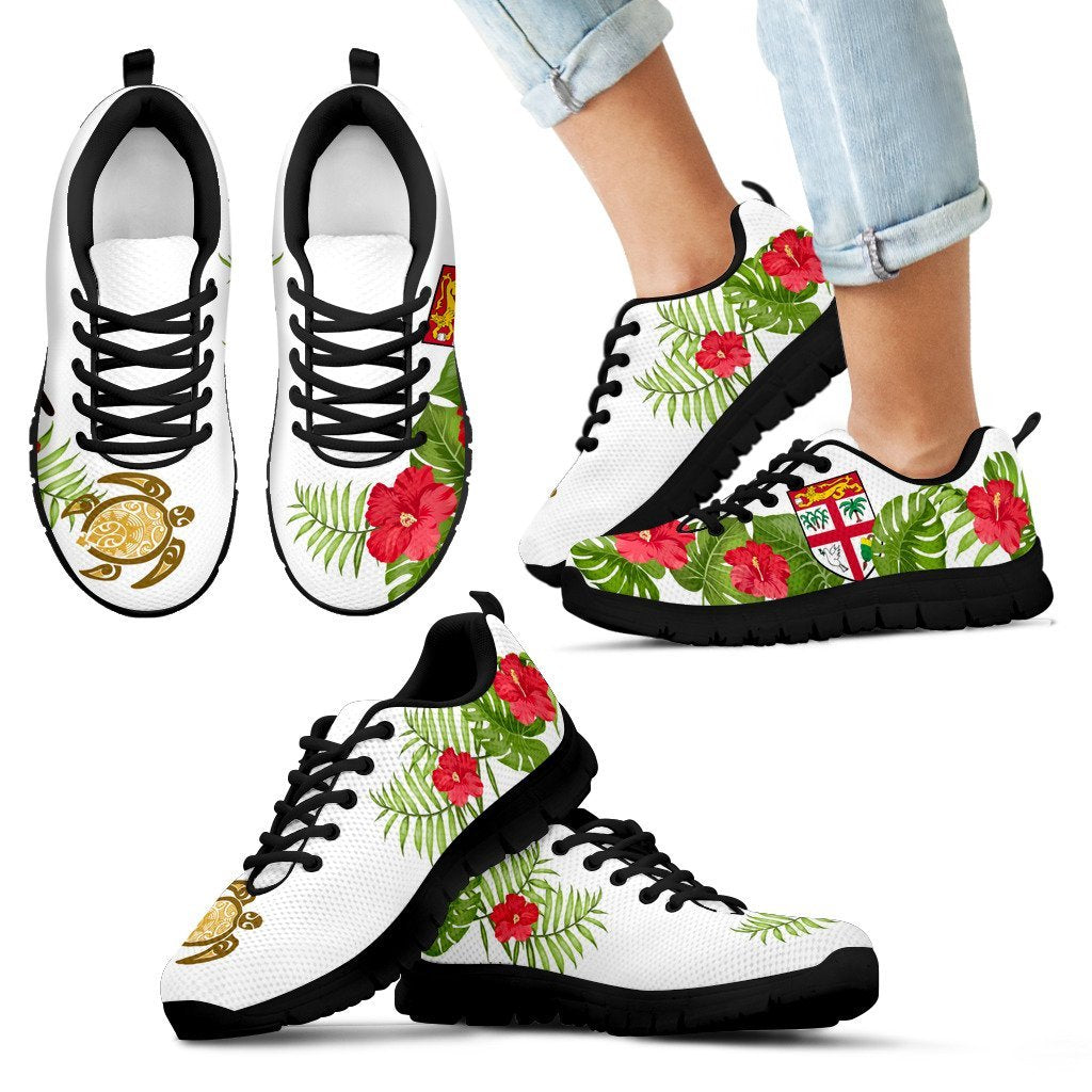 Love Fiji Sneakers - Fijian Shoes White Version - Vibe Hoodie Shop