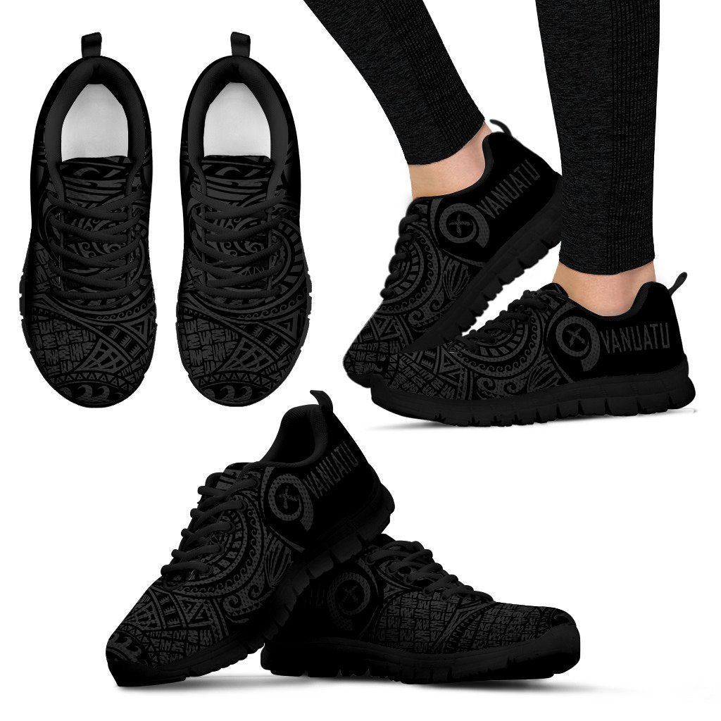 Vanuatu Polynesian Sneakers - Circle Style 05 - Vibe Hoodie Shop