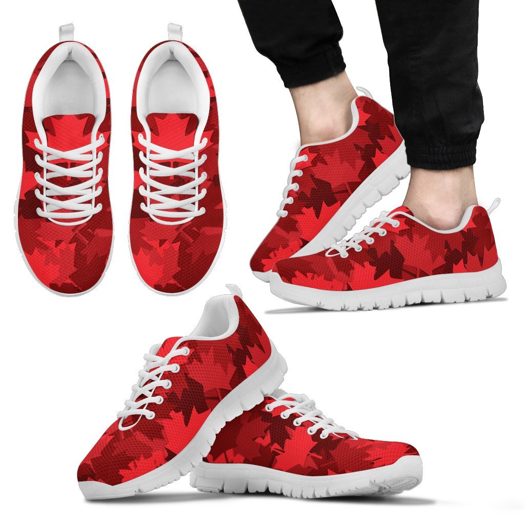 Canada Shoes - Maple Leaf Sneakers - Vibe Hoodie Shop