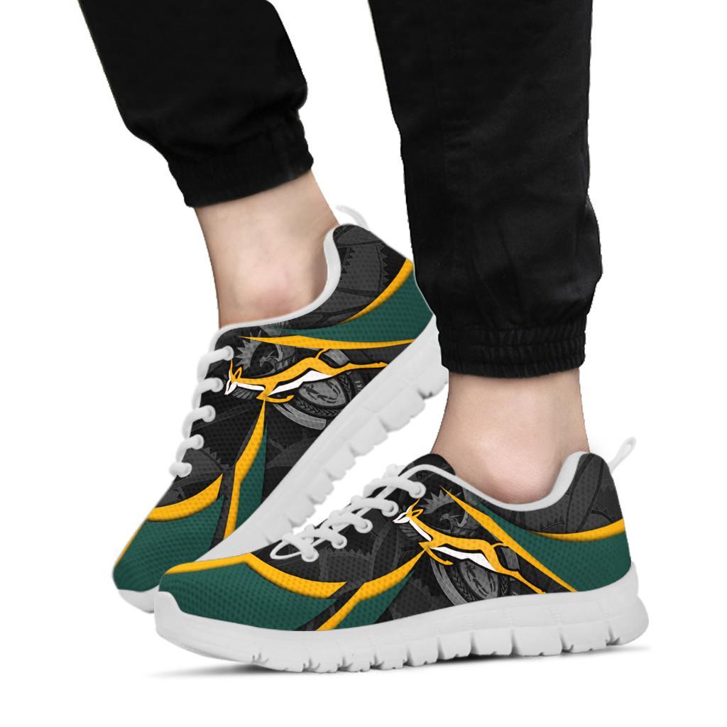 South Africa Sneakers - South African Spirit (Yellow) - Vibe Hoodie Shop