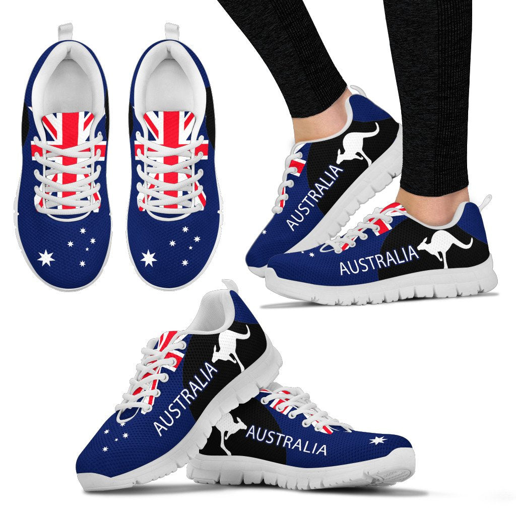 Sneakers - Aus Flag Shoes Sport Version - Unisex - Vibe Hoodie Shop