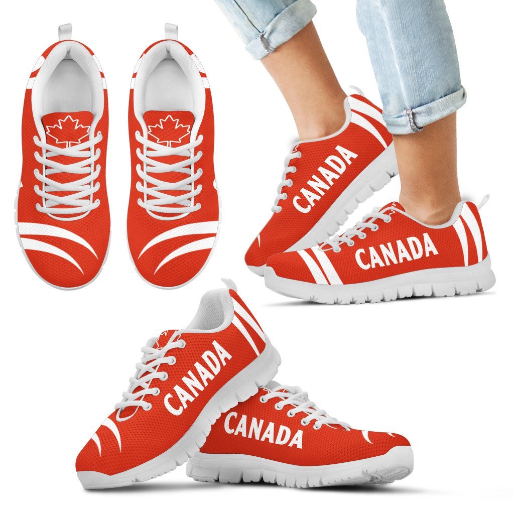 Canada Sneakers Maple Leaf - Monster Claws Style - Vibe Hoodie Shop