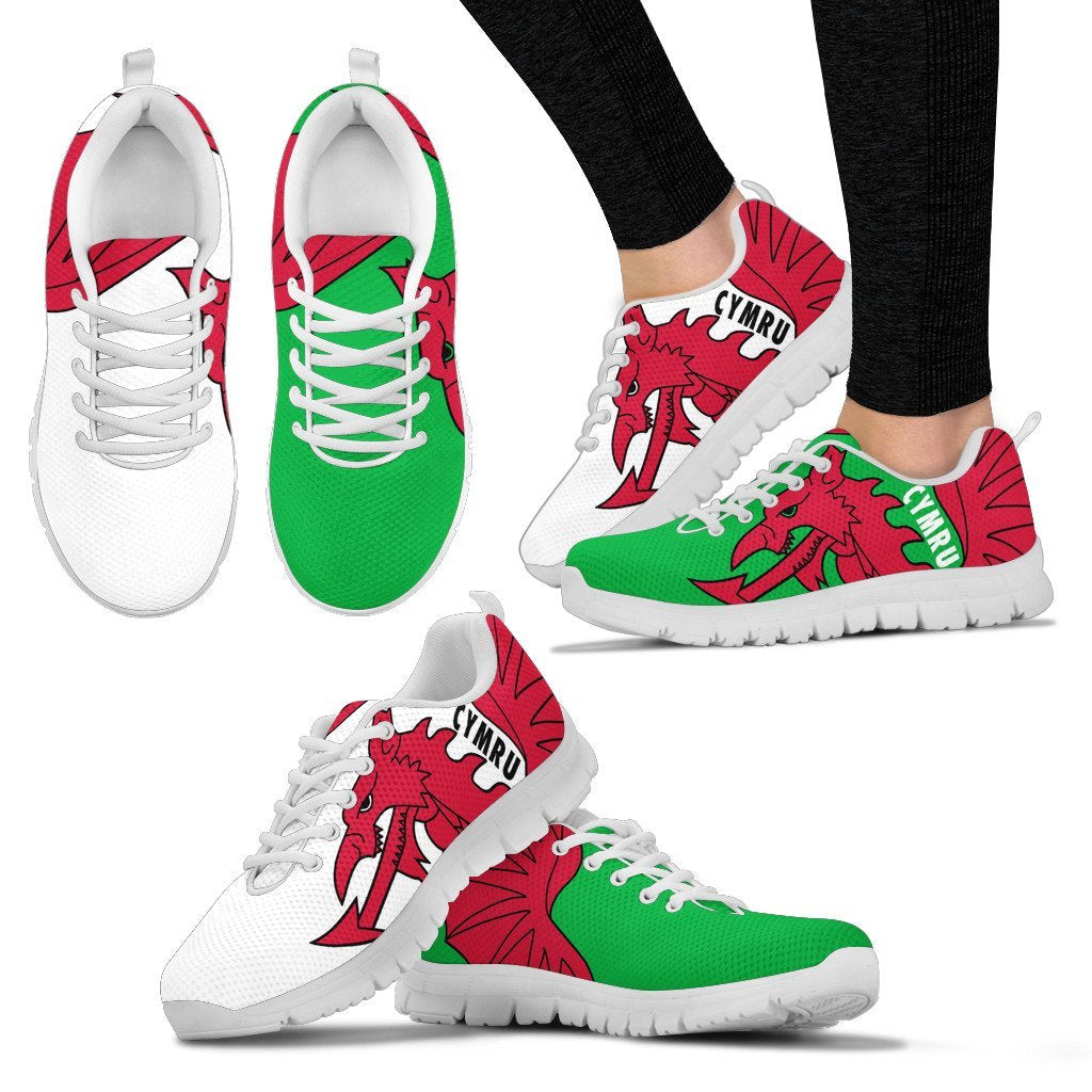 Wales Sneakers - Y Ddraig Goch - Vibe Hoodie Shop