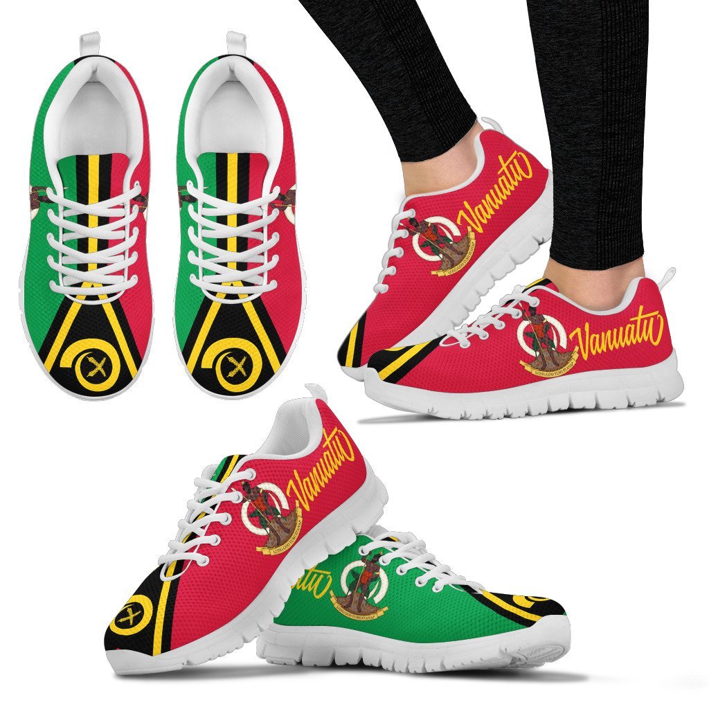 Vanuatu Islands Men's / Women's Sneakers (Shoes) - Vibe Hoodie Shop