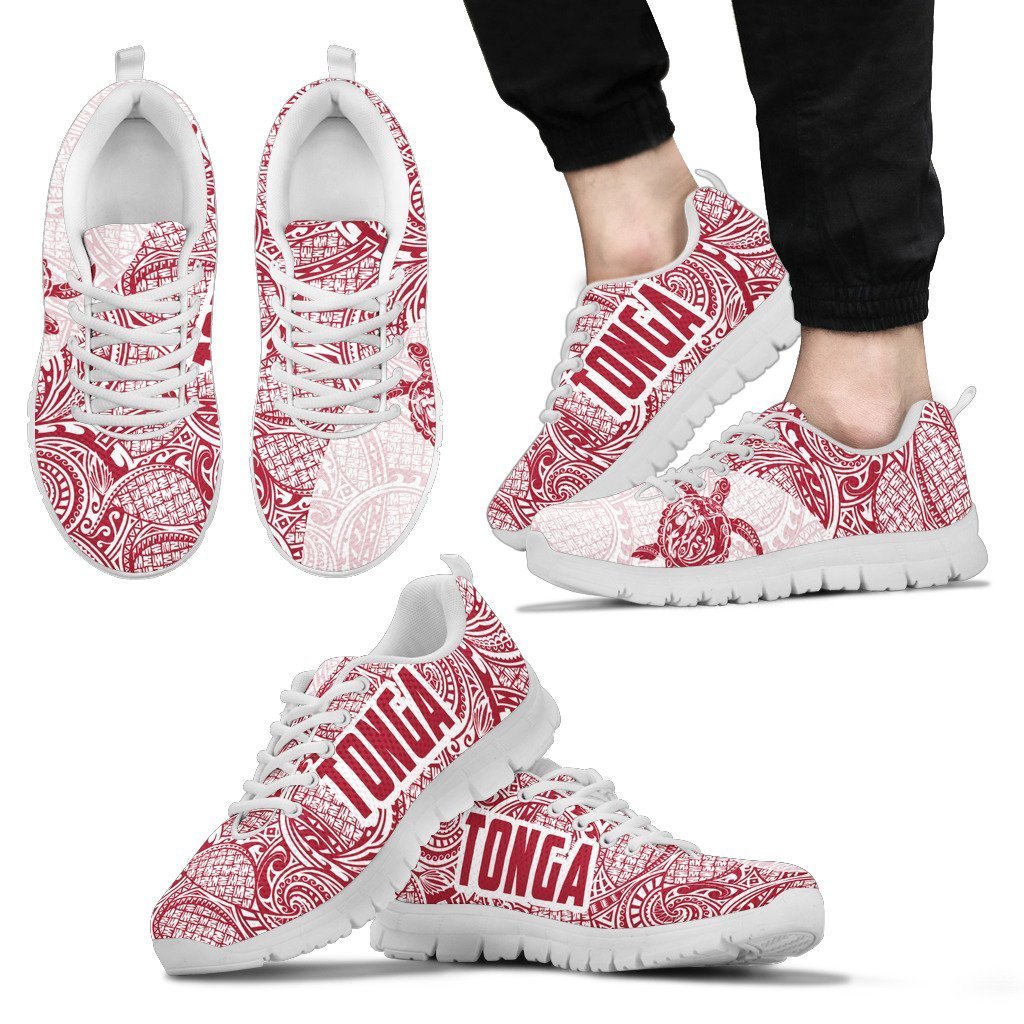 Tonga Shoes - Tonga Sneakers Polynesian Pattern 06 - Vibe Hoodie Shop