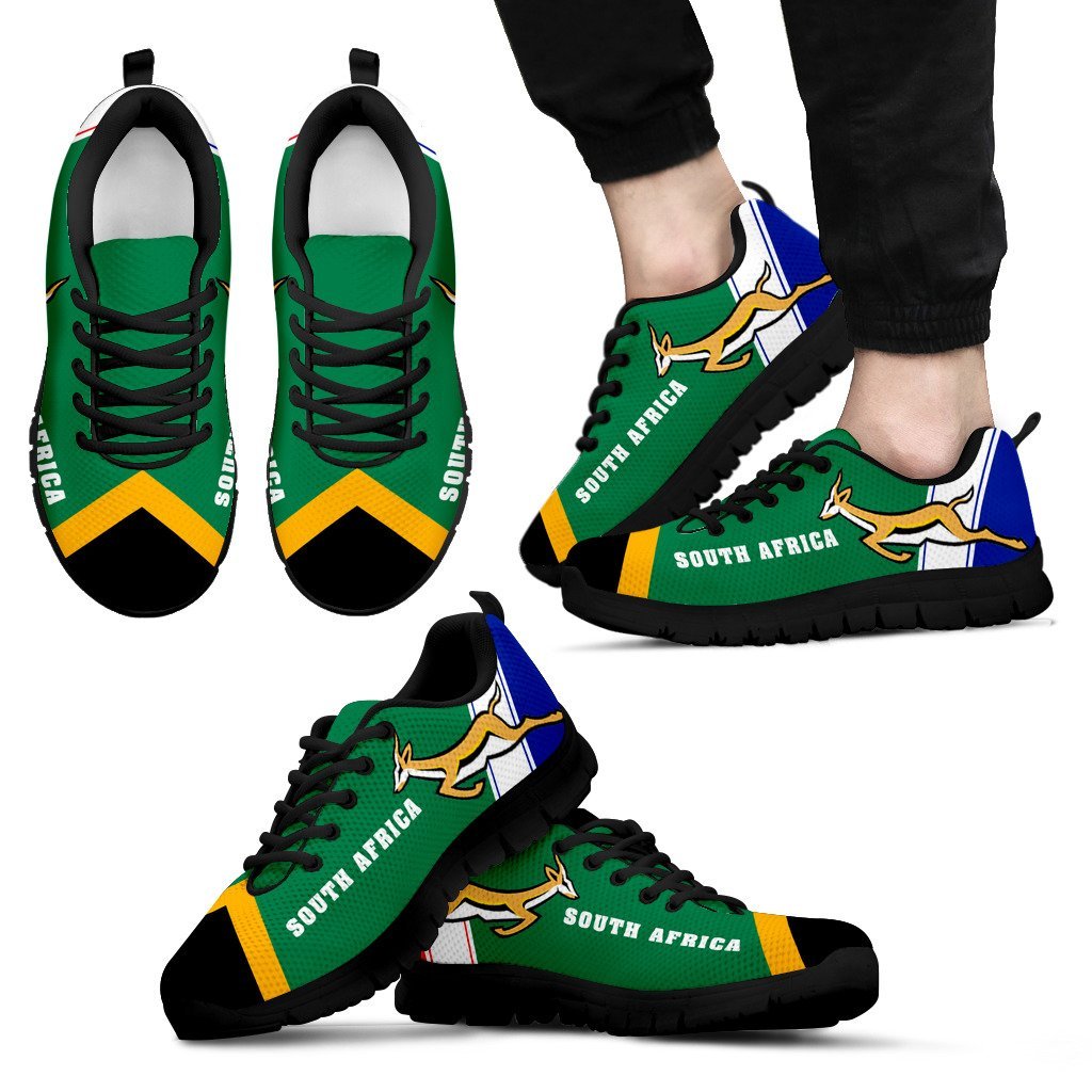 South Africa Flag Sneakers - Vibe Hoodie Shop