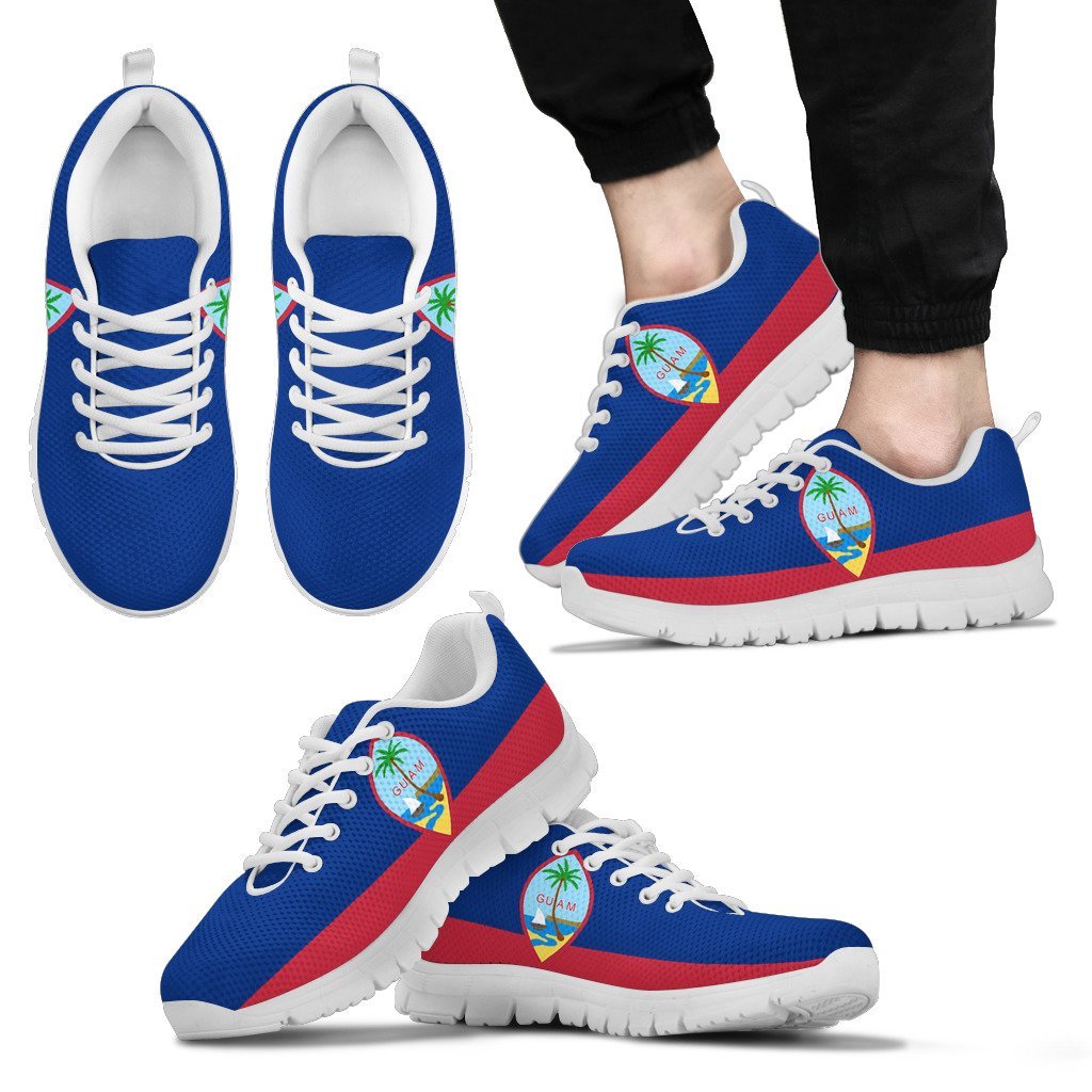 Guam Shoes - Flag Men's/Women's Sneakers - Vibe Hoodie Shop