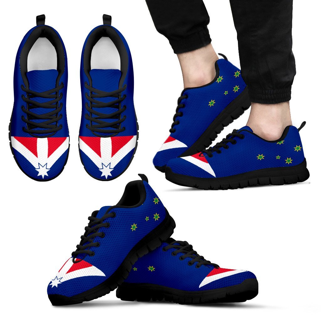 Sneakers - Aus Flag Shoes Southern Cross - Unisex - Vibe Hoodie Shop