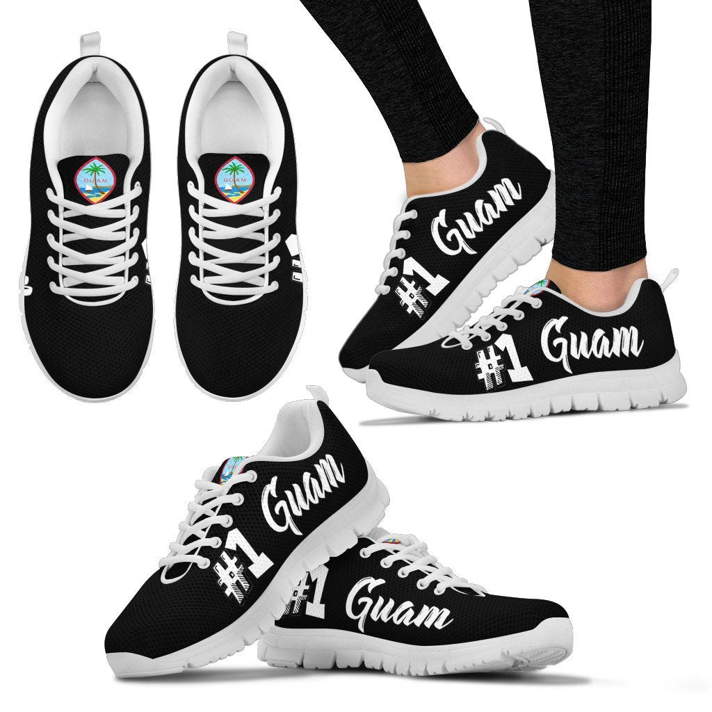 Guam Sneakers (Shoes) - Hashtag #1 Guam Is The Best - Vibe Hoodie Shop